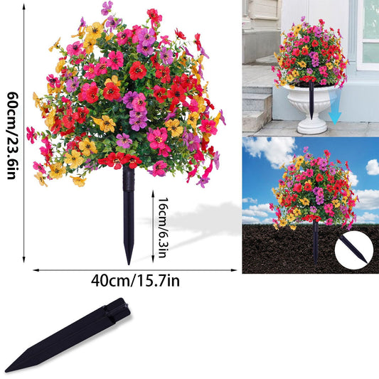 🔥Outdoor/Indoor UV Resistant & Waterproof Artificial Flower Decor